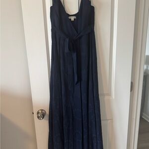 Whistles Deep Blue Maxi Dress